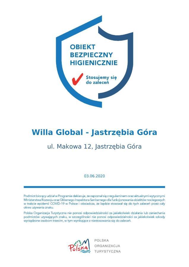 Willa Global Komfortowe Pokoje Nad Morzem Jastrzebia Gora Ngoại thất bức ảnh